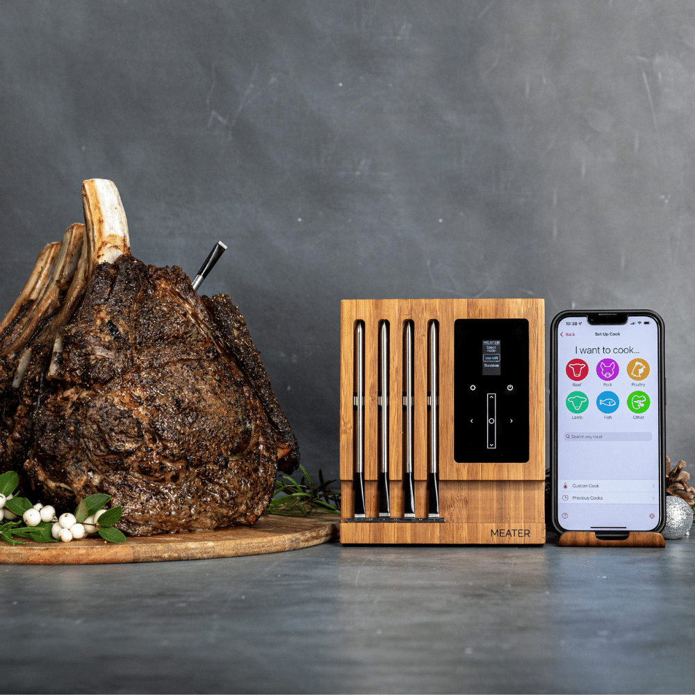 Thermomètre connecté barbecue sans fil Meater Block - Mobi-Grill