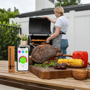 Smart Meat Thermometer Meat Thermometer With Bluetooth Wireless Range 30M  For The Oven, Grill, Kitchen, BBQ