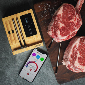 MEATER Block 4-Probe Upgraded Smart Premium Meat Thermometer with
